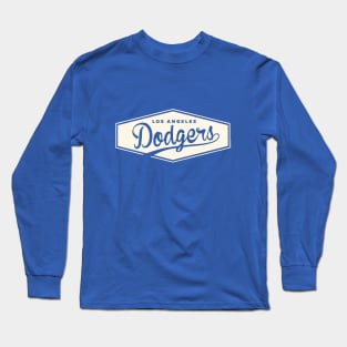 Dodgers Stadium Scoreboard by Buck Tee Long Sleeve T-Shirt